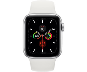 Apple Watch Series 5 GPS 44mm alluminio argento con cinturino Sport bianco  a € 371,00 (oggi) | Miglior prezzo su idealo