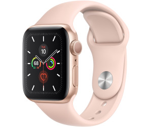 Apple Watch Series 5 GPS 44 mm aluminium or bracelet sport rose