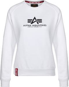 Alpha Industries New Basic Sweater white (196031-09)