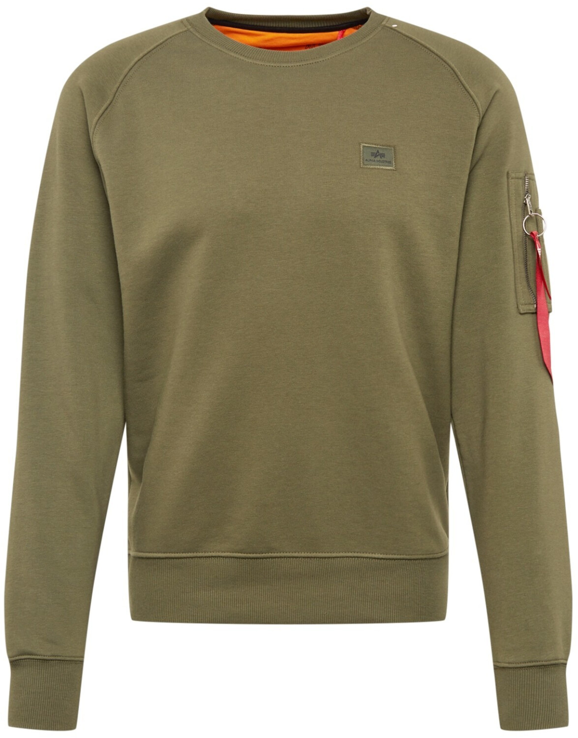 Alpha Industries X-Fit Sweat Pull Hommes Sweater Pull 158320 Gris Nouveau