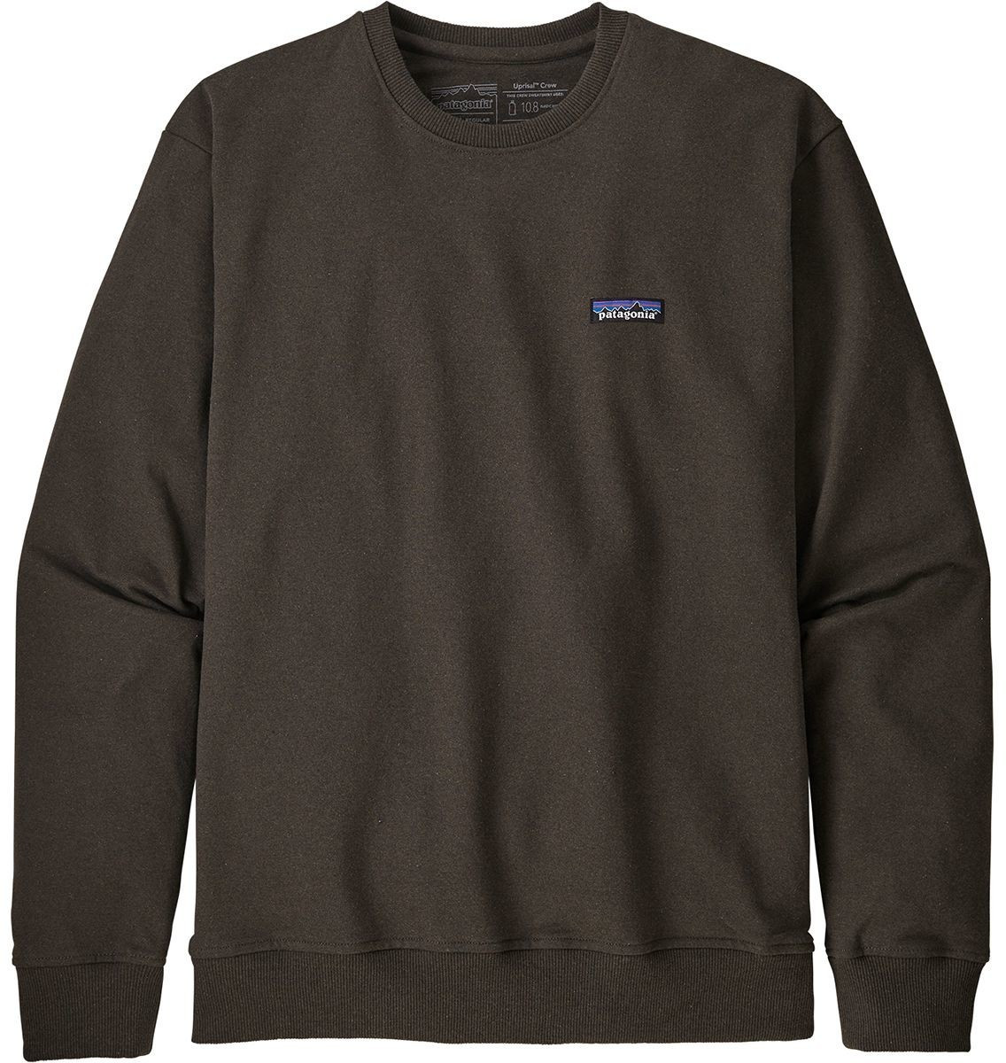 Patagonia Patagonia Men's P-6 Label Uprisal Crew Sweatshirt logwood brown