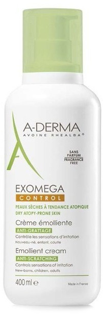 A-Derma Exomega D.E.F.I Emollient Cream (400 ml)