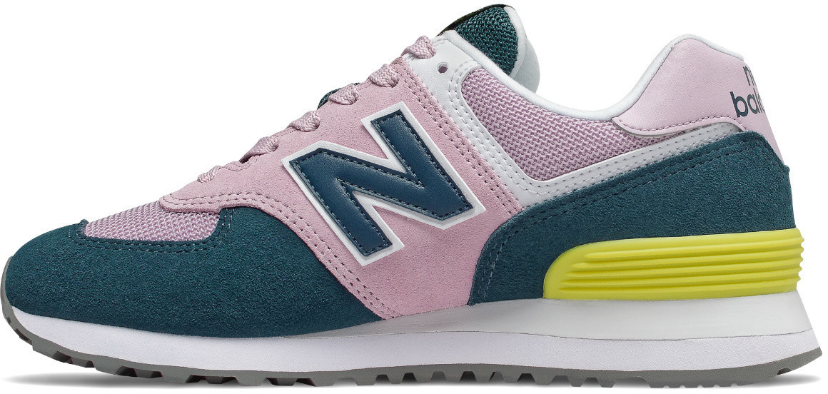 New Balance WL574 oxygen pink with supercell