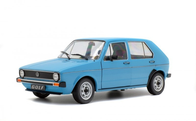 Solido Volkswagen Golf L 1983 bleu Miami 1:18 (1800208)