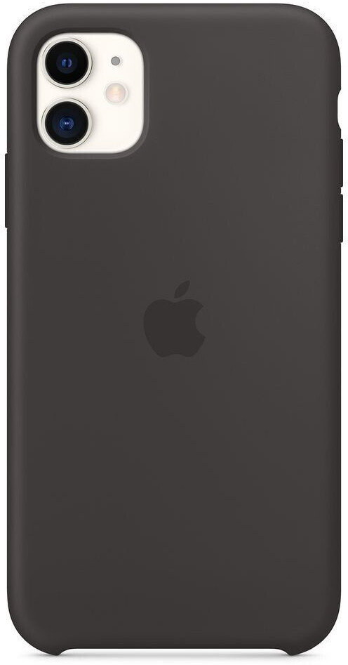 Apple Coque silicone (iPhone 11) noir