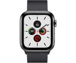 apple watch 5 black stainless steel