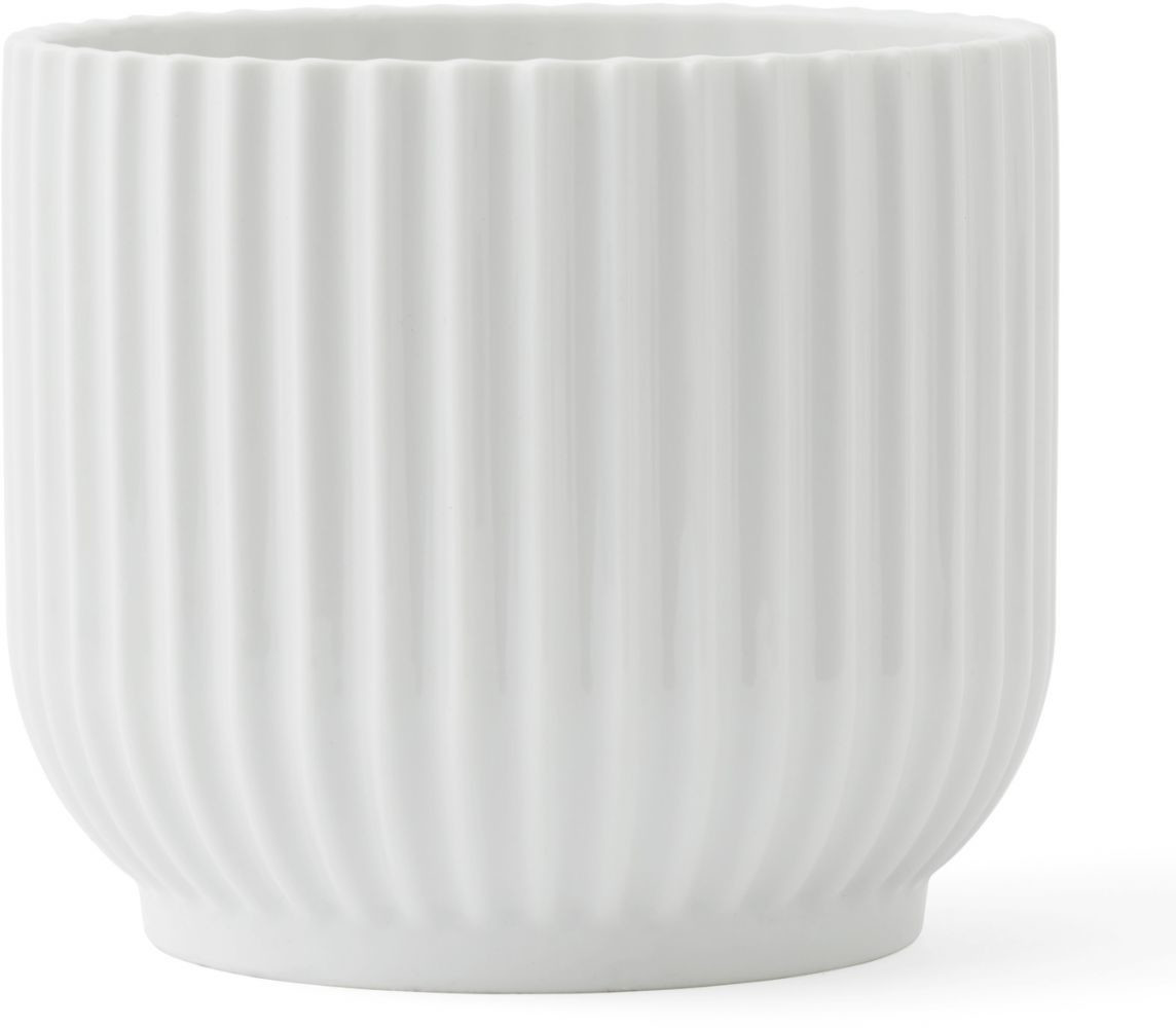 Lyngby Porcelæn Plower Pot small 11cm White