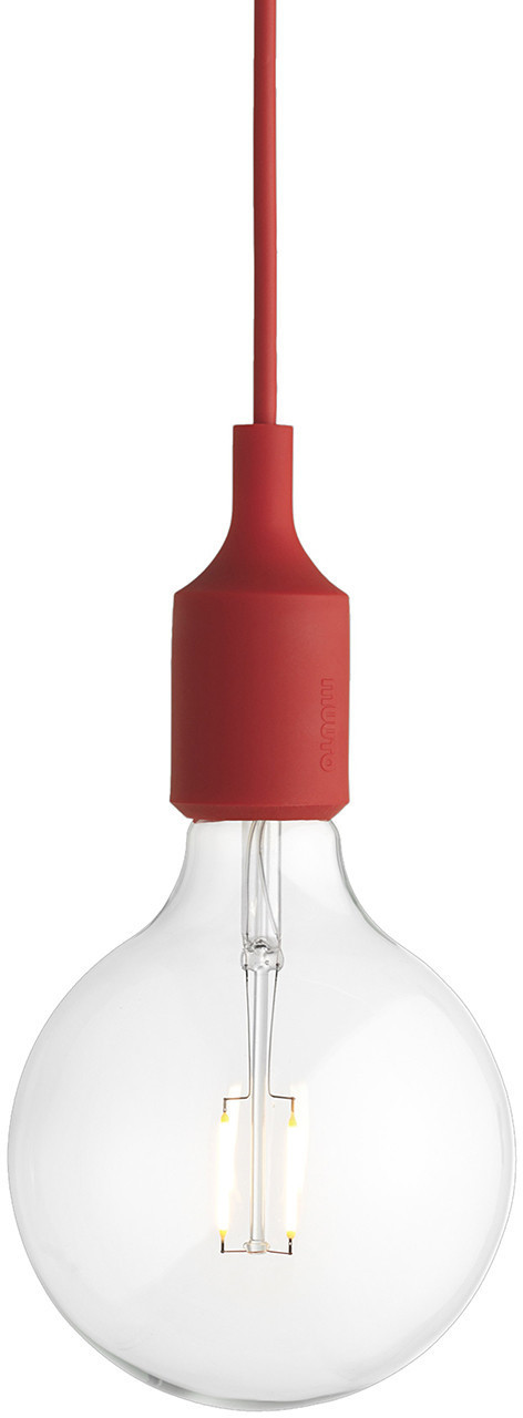 Muuto Socket Lamp Red