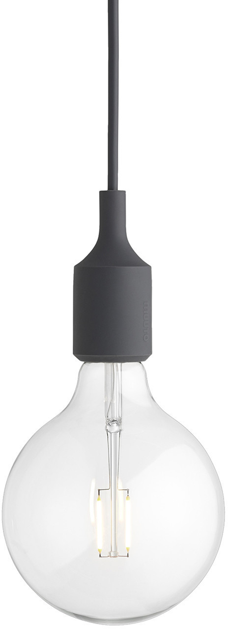 Muuto Socket Lamp Dark Grey