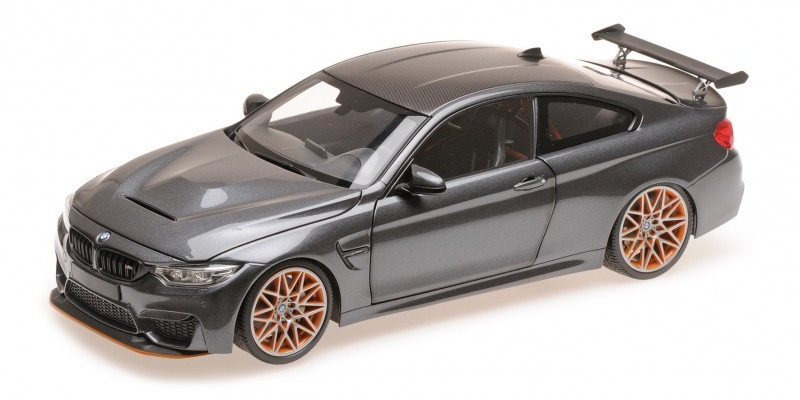 Minichamps BMW M4 GTS gris métallisé 1:18 (110025222)
