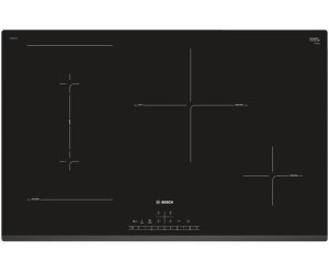 Table Combi induction BOSCH devant biseauté 80 cm - Affichage digital -  Bandeau DirectSelect - 5 foyers - PVW831FC5E - Cdiscount Electroménager