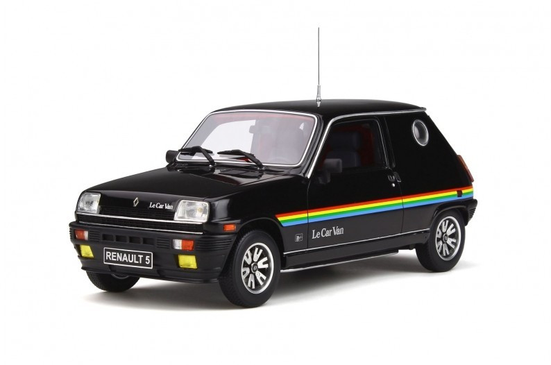 OttOmobile Renault 5 Le Car Van noir 1:18 (OT555)