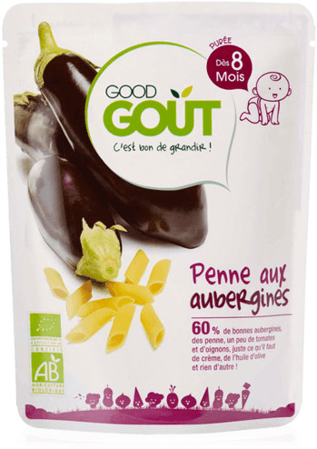 Good Goût Penne aux aubergines +8 mois (190 g)
