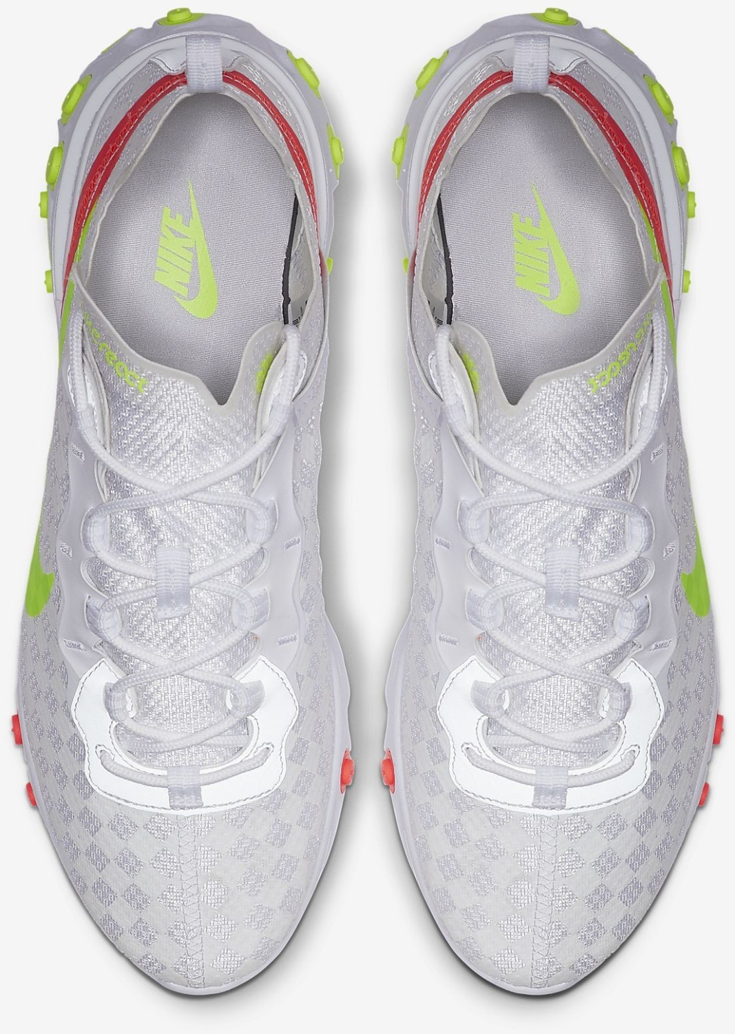 nike react element 55 white crimson volt