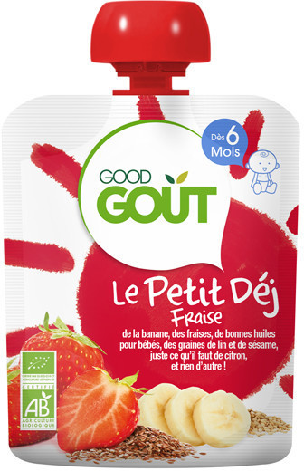 Good Goût Le Petit Déj fraise +6 mois (70 g)