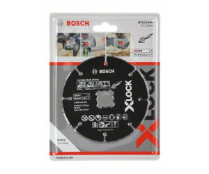 Bosch Professional X-LOCK Trennscheibe Carbide Multi Wheel 115 mm 115mm 1 ... 