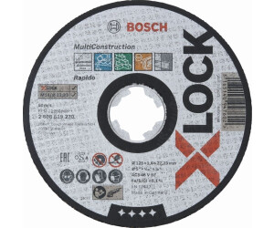 Bosch Professional 2608619262 Disque /à Tron/çonner /à Surface Plate Standard for Inox pour linox, X-LOCK, /Ø/ 125/ mm, Al/ésage/ : 22,23/ mm, /Épaisseur/ : 1/ mm