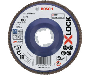 Edelstahl 2608619262 Bosch Trennscheibe X-LOCK 125 x 1 x 22,23 mm gerade Inox