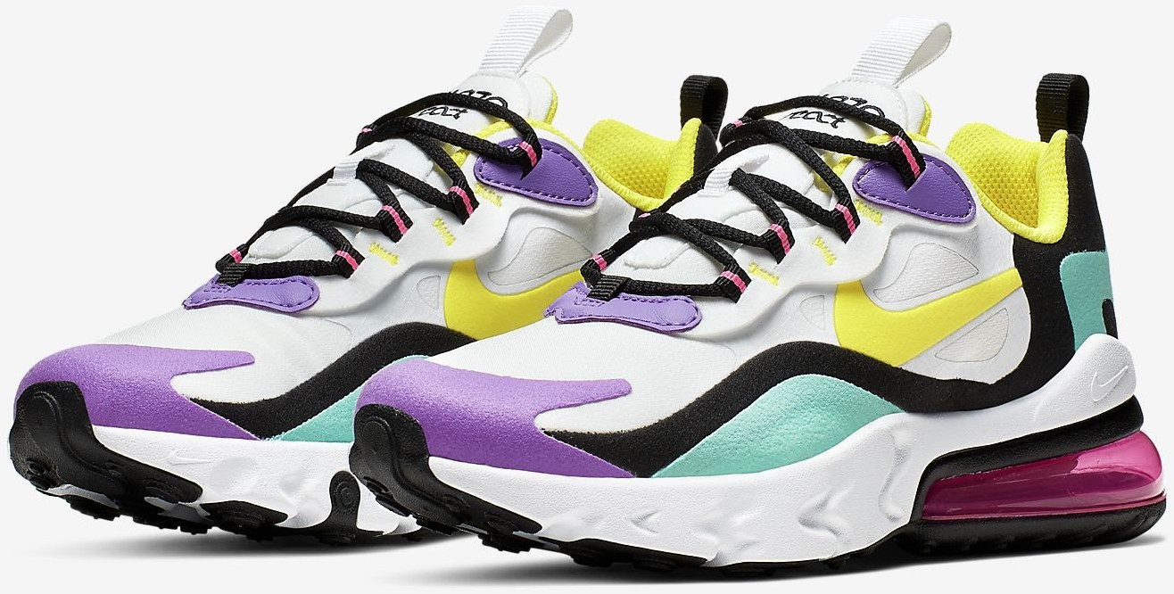 air max 270 react dynamic yellow