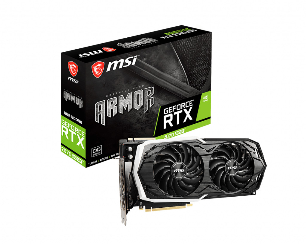 MSI GeForce RTX 2070 SuperArmor OC 8GB GDDR6
