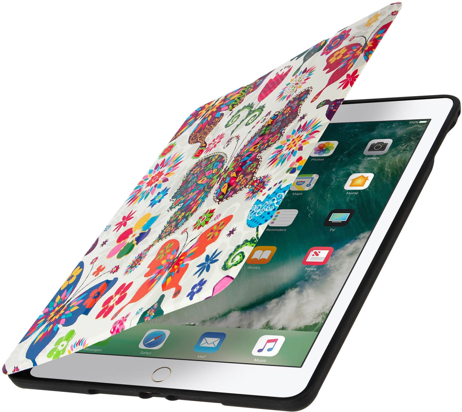 Avizar Butterfly Cover iPad 9.7 2018 (FOLIO-TRIF-BUTTER-IPA97)