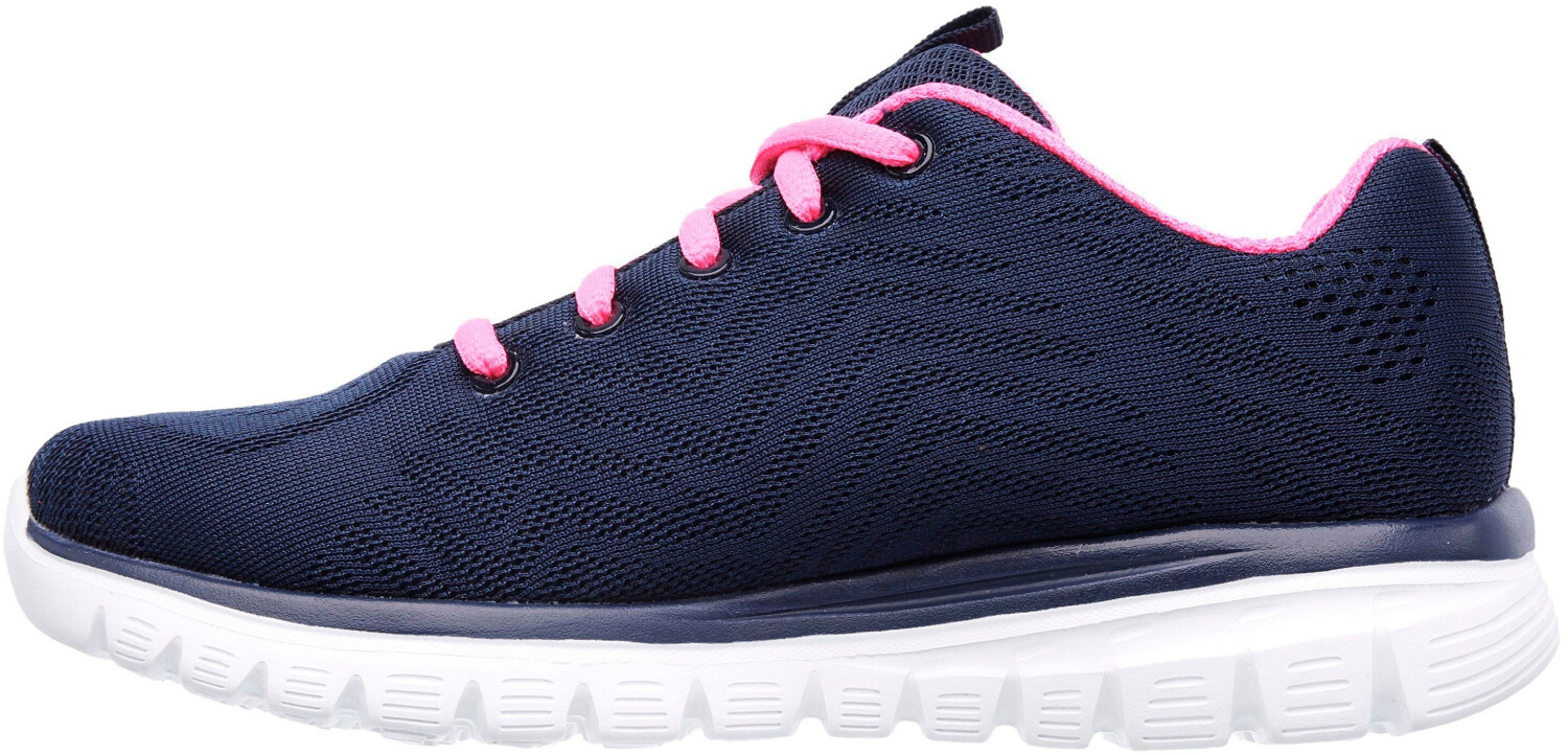 Skechers Graceful Get Connected navy hot pink desde 45 11 Compara precios en idealo