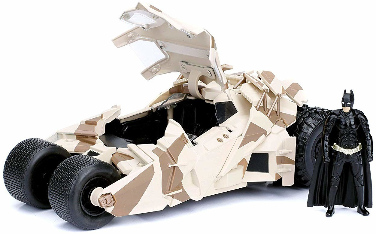 Jada The Dark Knight Tumbler Batmobile Camo Version W 1:24 (98543)