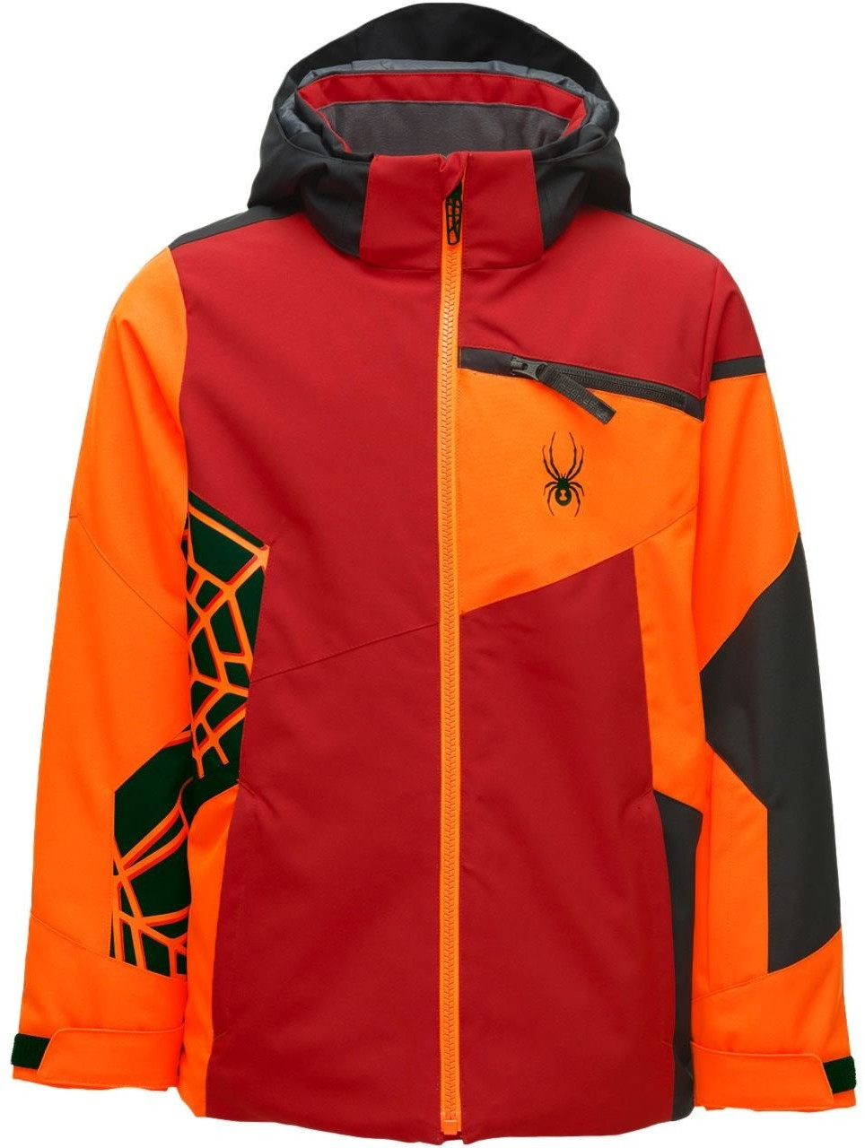 Spyder Boy's Challenger volcano/bryte orange
