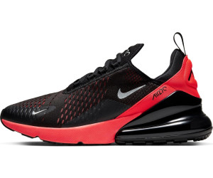 nike black and red air max 270 sneakers