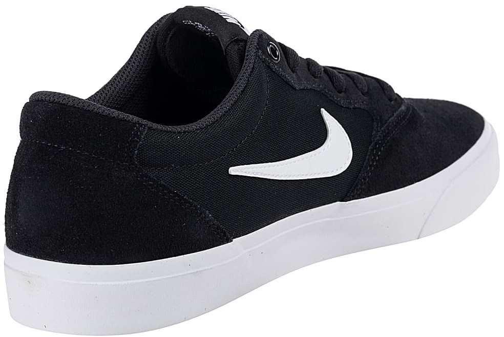 nike sb chron black and white