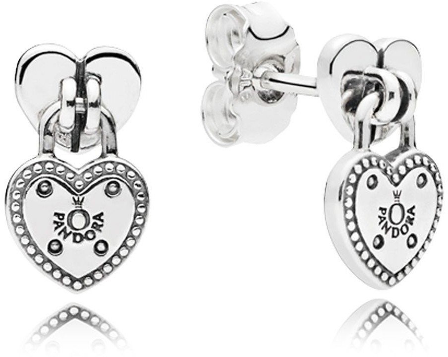 Pandora padlock earrings store