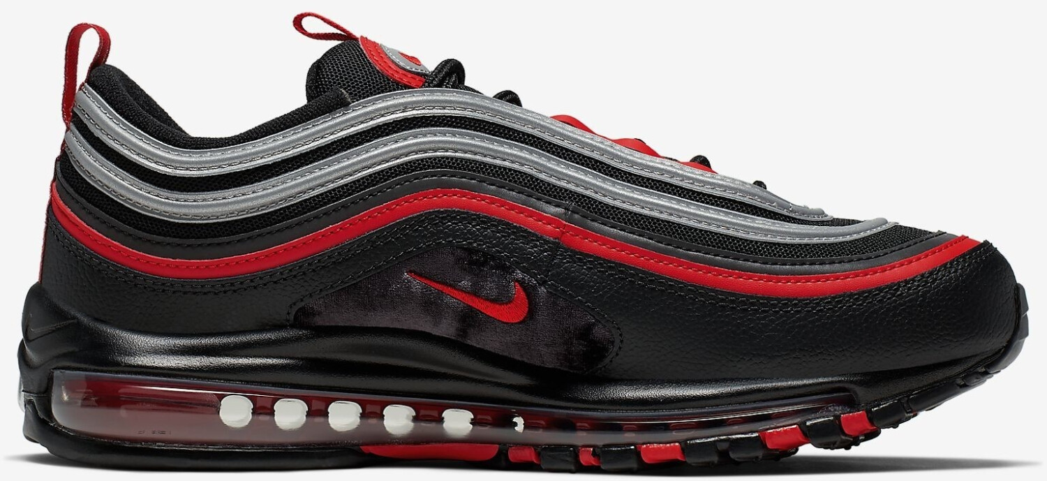 Air max 97 black red silver on sale