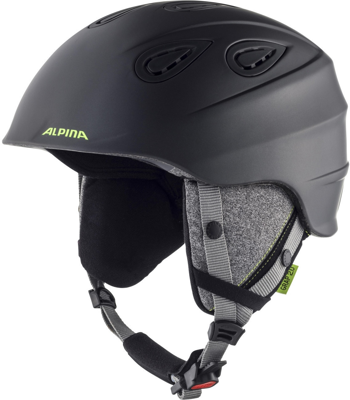 Alpina Grap 2.0 charcoal/neon matt