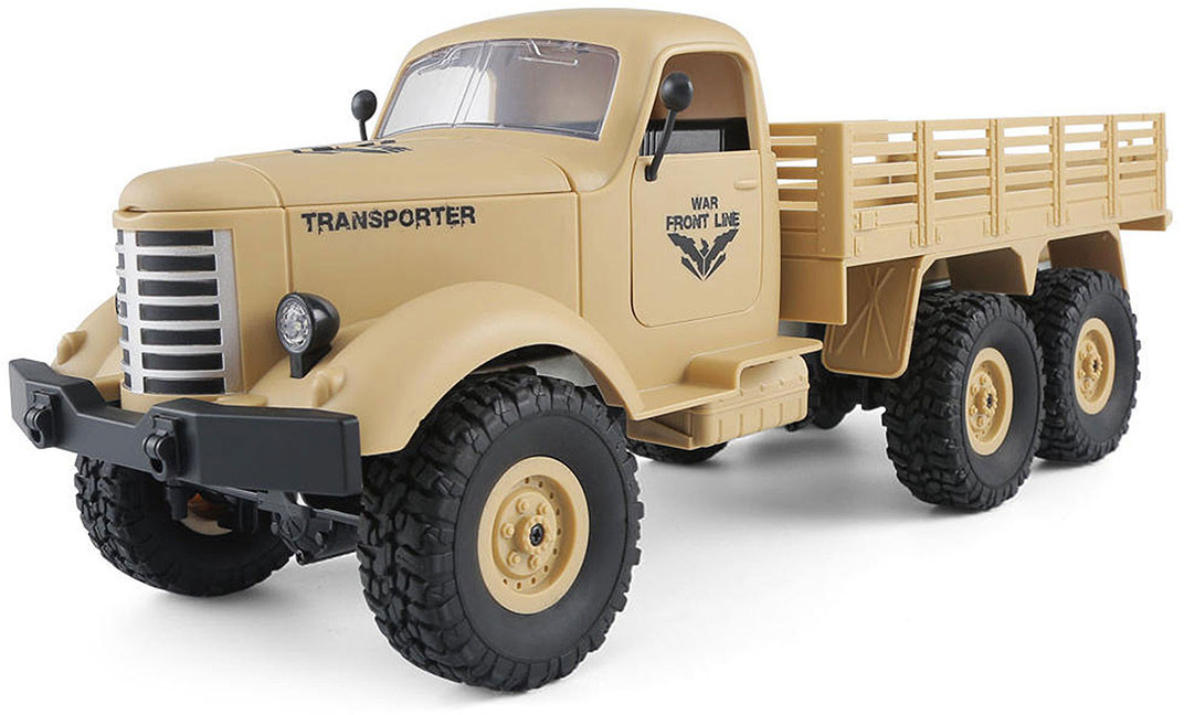 Amewi Camion militaire 6WD 1:16 RTR jaune désert (22367)