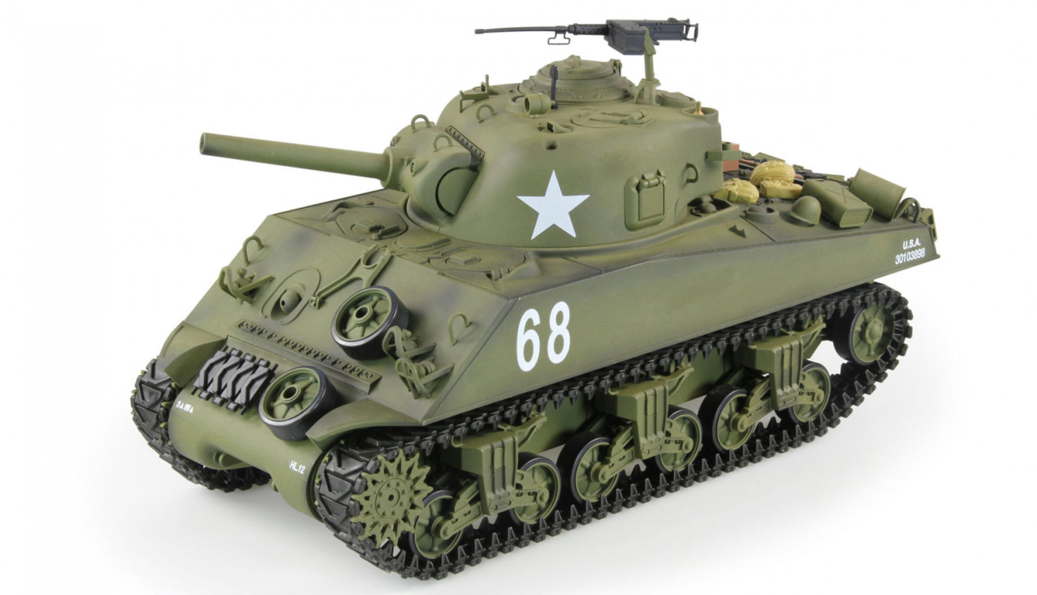 Amewi Panzer U.S. M4A3 Sherman 1:16 QC 2,4 GHz (23073)