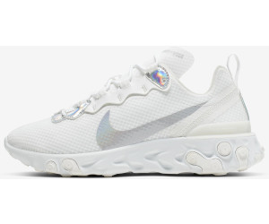 nike react element 55 white and silver