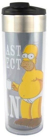 United Labels Mug de voyage Homer Simpson