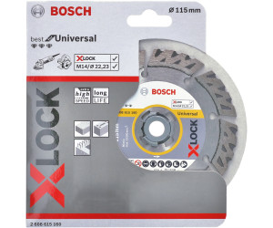Bosch Professional Stützteller mit Klettverschluss, X-LOCK, Ø115 mm 