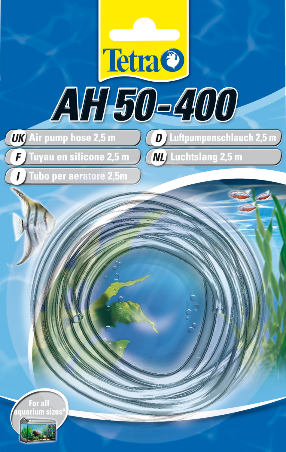 Tetra AH 50-400 Tuyau en silicone 2,5 m