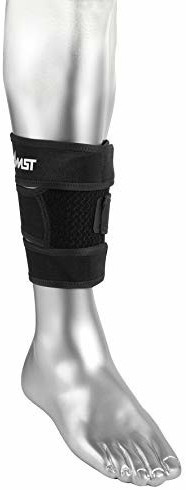 Zamst SS-1 Black Right Lower Leg Brace M