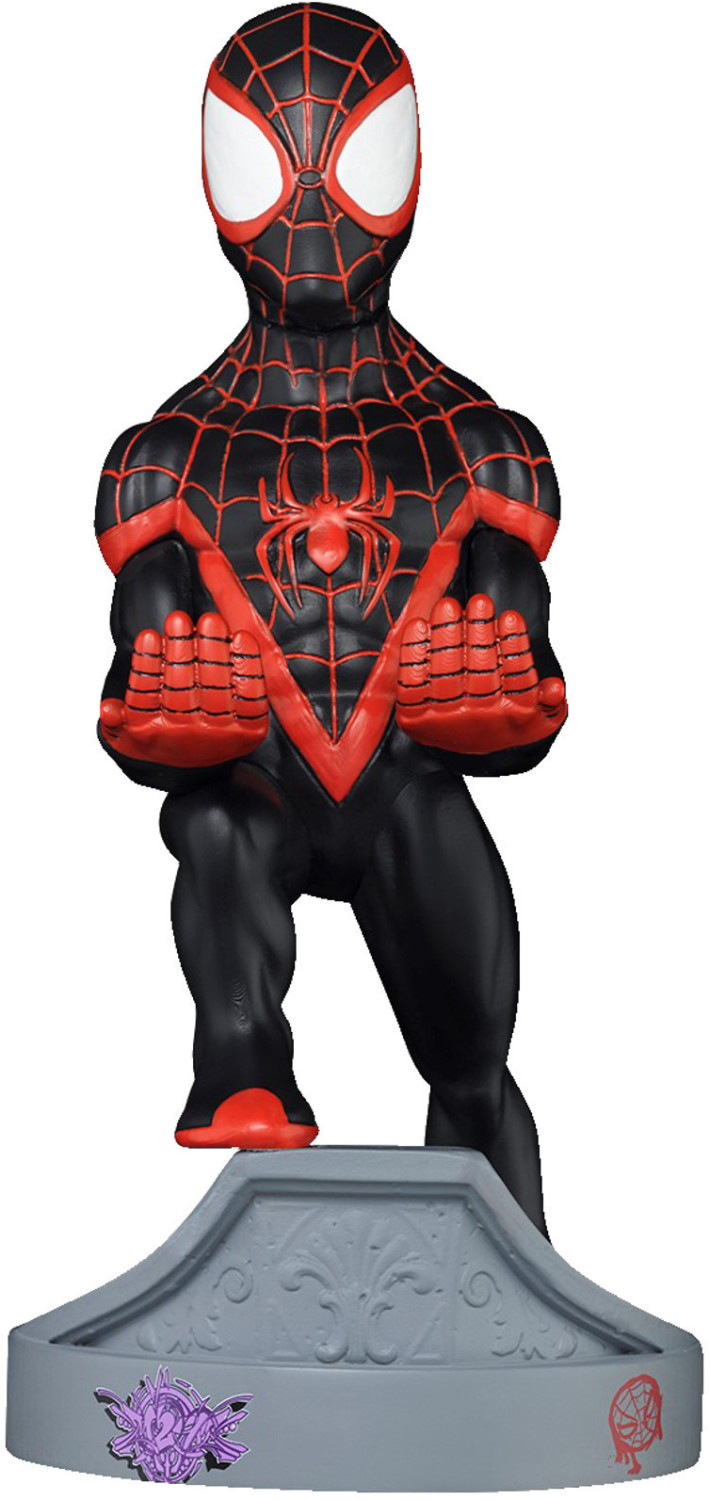 Exquisite Gaming Cable Guys - Marvel Spider-Man Miles Morales - Phone & Controller Holder