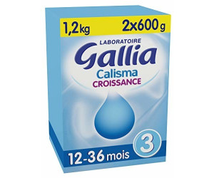 Gallia Calisma Croissance Tripack 2+1 Offert 3x800g pas cher
