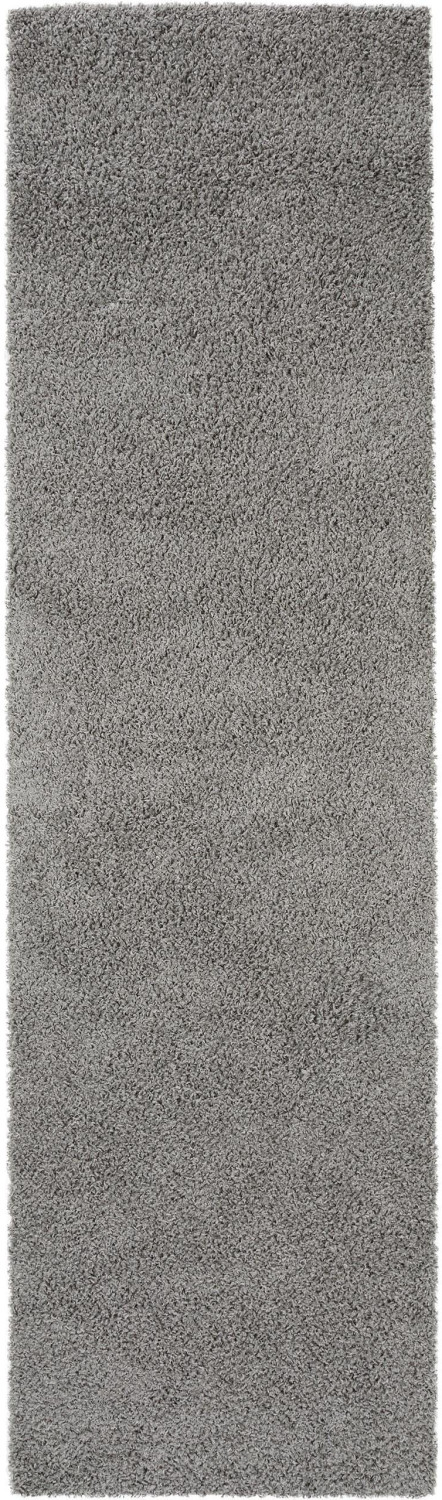 Benuta Essentials Swirls Shaggy 80x300cm