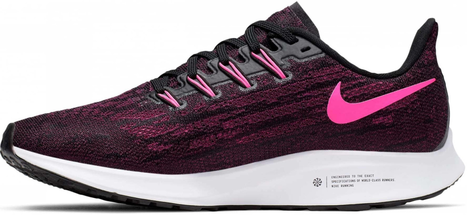 Buy Nike Air Zoom Pegasus 36 Women Black Pink Blast True Berry White from 69.99 Today Best Deals on idealo
