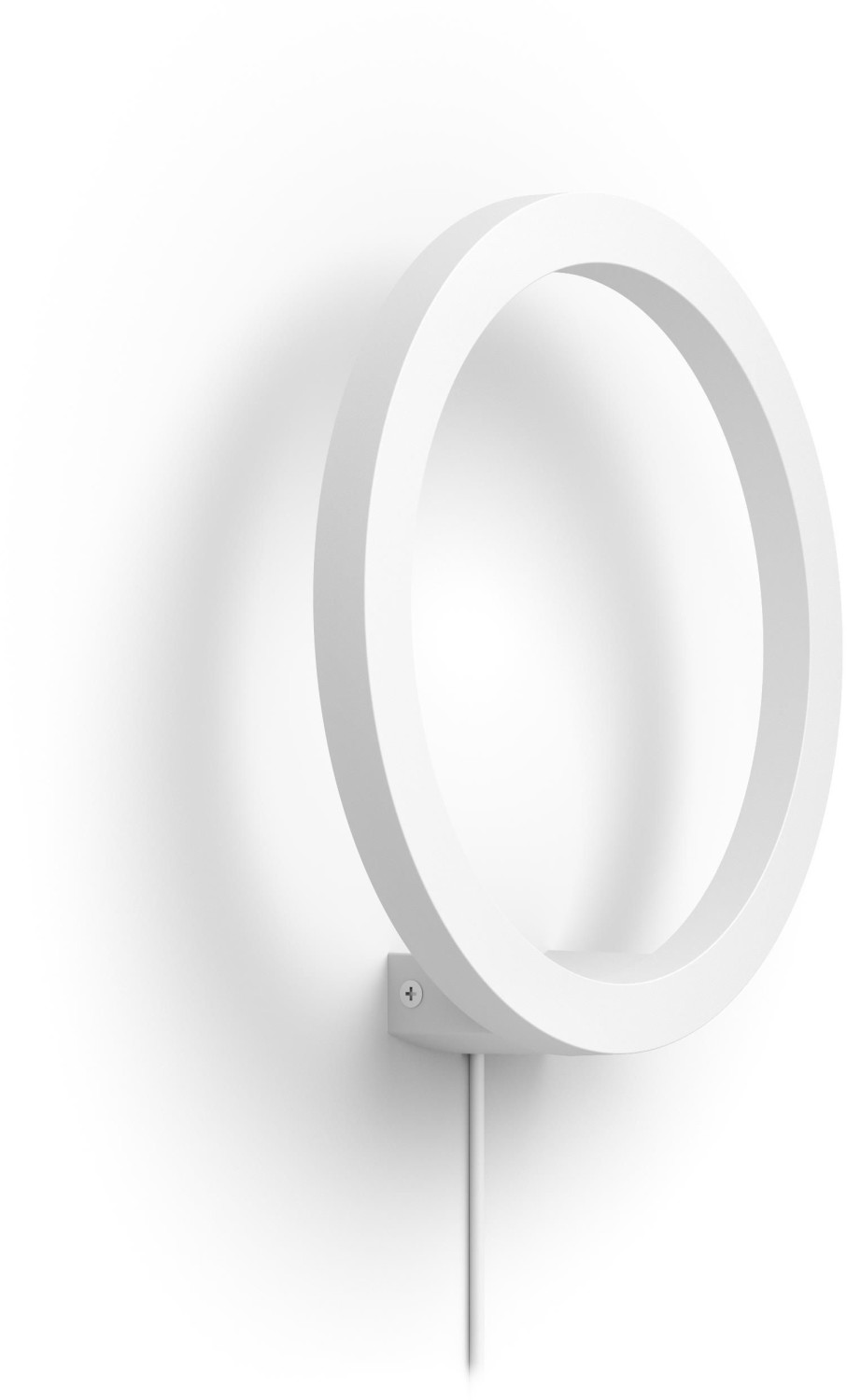 dimmbar kompatibel mit  Alexa LED Wandleuchte Sana Amb steuerbar via App Philips Hue White /& Col 16 Mio Echo, Echo Dot schwarz Farben