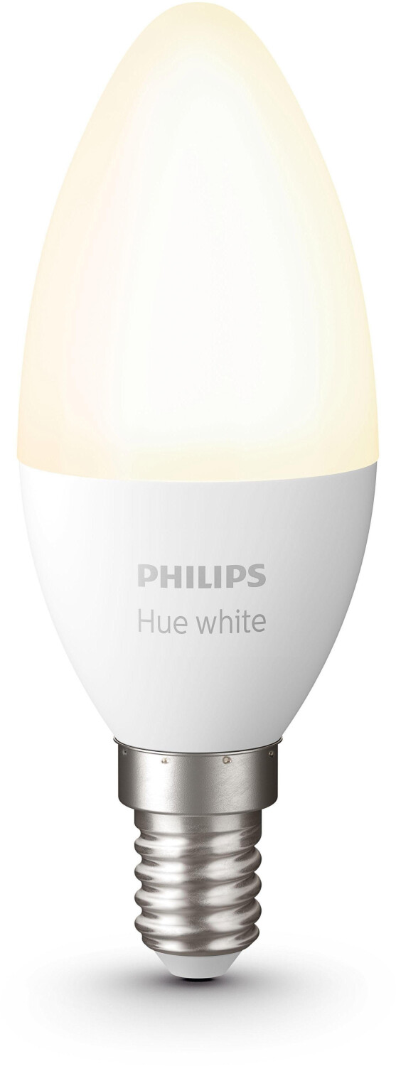 Philips Hue White Bombilla LED Inteligente ST64 E27 7W Blanco Cálido