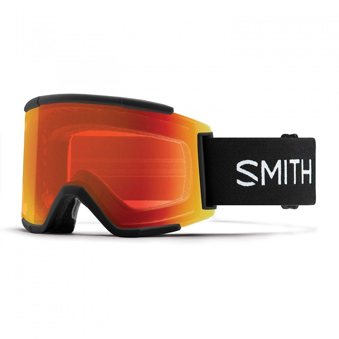 Smith Squad XL black/ChromaPop everyday red mirror
