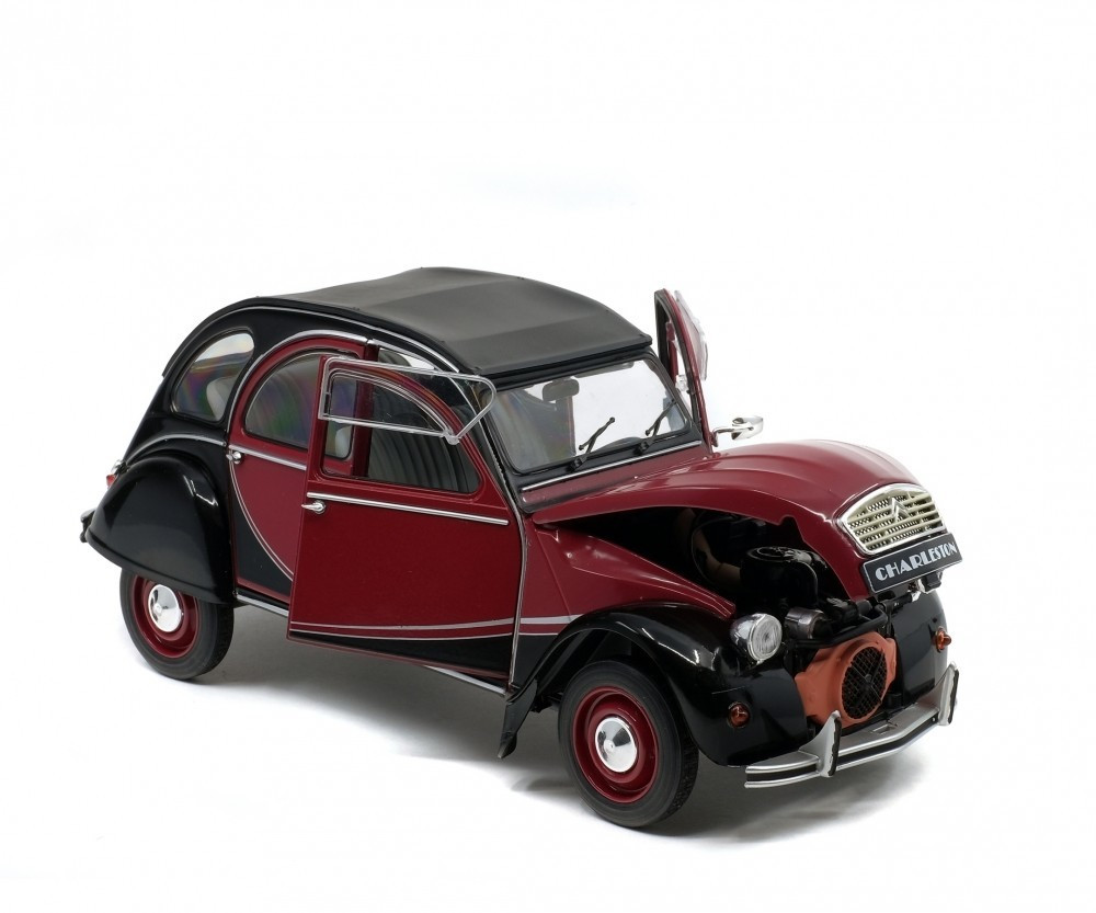 Solido Citroën 2CV6 Charleston 1982 rouge/noir 1:18 (1805013) au