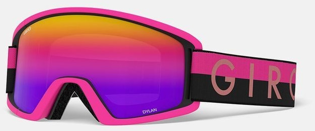 Giro Dylan black quilted/rose spectrum + yellow