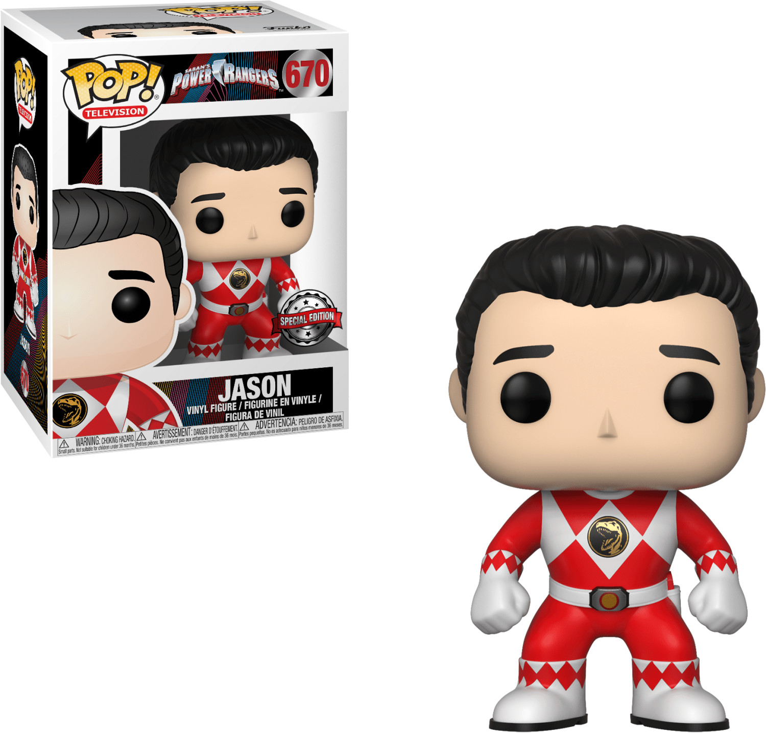 Funko Pop! TV: Power Rangers (25 Years) - Jason (Red Ranger)